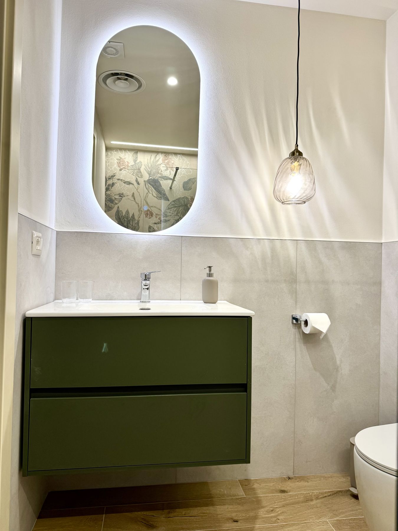 Camera Bosco · lavabo — Langhe Ciabot House