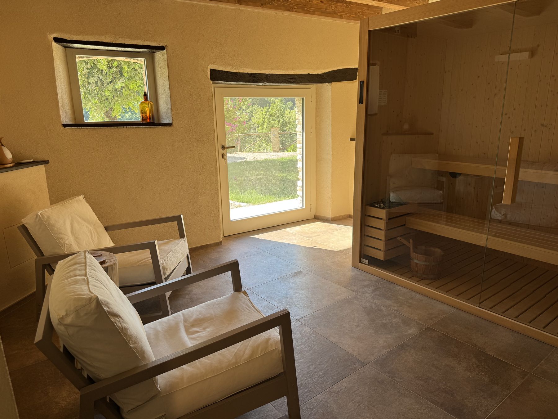 Slow Room · sauna — Langhe Ciabot House